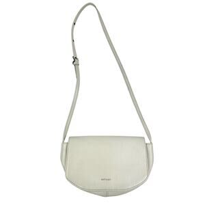 Matt & Nat Off White Crossbody Purse